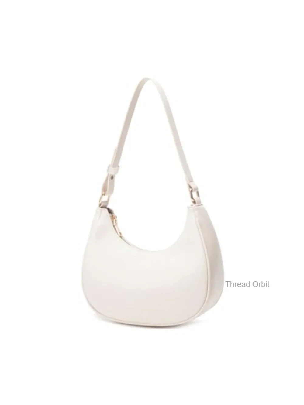 PU Leather Hobo Shoulder Bag Tote Handbag Mini Clutch with Zipper